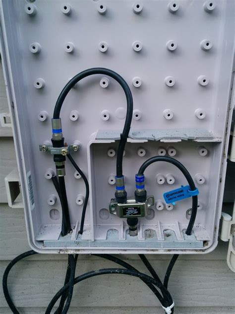 cox cable junction box|outdoor cable junction box.